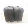 Image 9 : (2) 1950s Leather Luggage Bags 'Langmuir' & 'Eveleigh' 