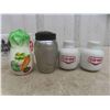 Image 4 : A&W Mugs, Co-op Salt and Pepper, Coffee Mugs with Advertising, Plus