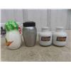 Image 5 : A&W Mugs, Co-op Salt and Pepper, Coffee Mugs with Advertising, Plus