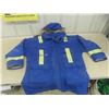 Image 7 : Heavy Insulated Winter Jacket with Reflective Stripping & Flame Resistence Size XL 