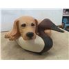 Image 1 : Lab Puppy with Duck Statue Approx. 14'' x 14'' x 8'' 