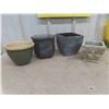 Image 5 : 12 Planting Pots - Ceramic, Plastic & Others 