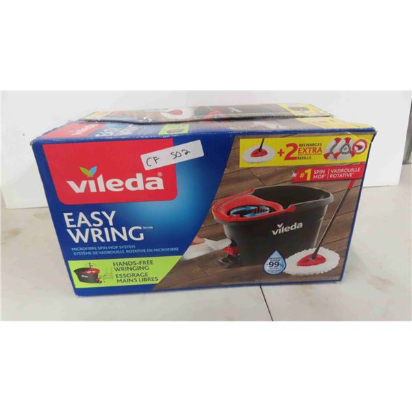 New Vileda Easy Wring Spin Mop System