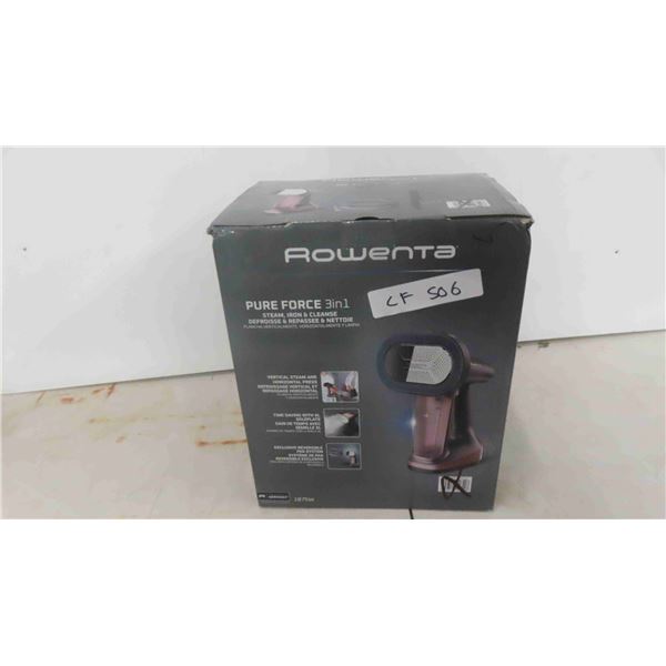 New Rowenta 3 in 1 Steam, Iron and Cleanse
