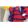 Image 7 : 4 Adult Life Jackets , Storage Bin 