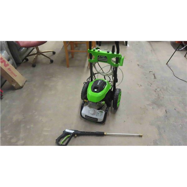 New Greenworks 2100lbs Electric Pressure Washer with
