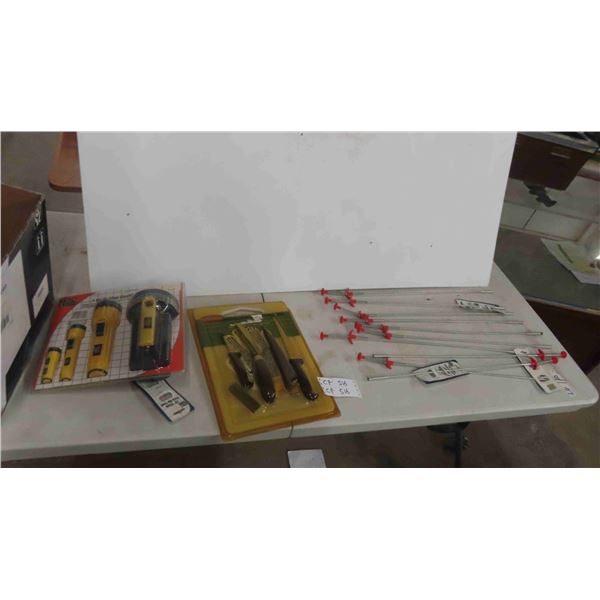 New Fillet Kit , 4 New Flashlights, 10 New 24'' Claw Grabs 