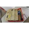Image 2 : Fishing Tackle , 2 Tackle Boxes, Minnow Trap 