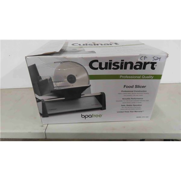 New Cuisinart Food Slicer 