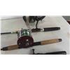 Image 3 : 5 Fishing Rods, 4 Reels 