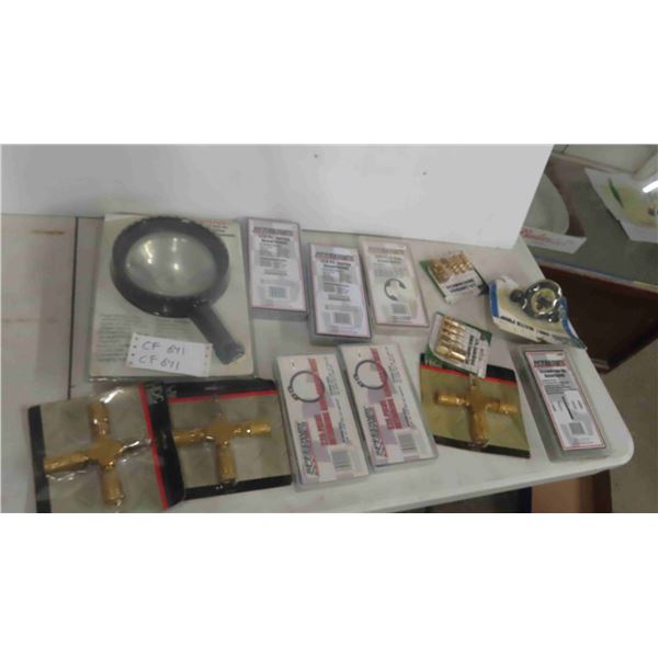 12V Halogen Spotlight, Spring Assortment, E Clips, Retaining Ring 