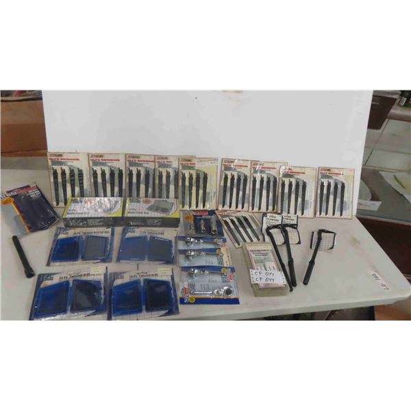 Hole Saw Set, 50 Reciprocating Blades, Drill Bits, 3/8'' Ratchet,