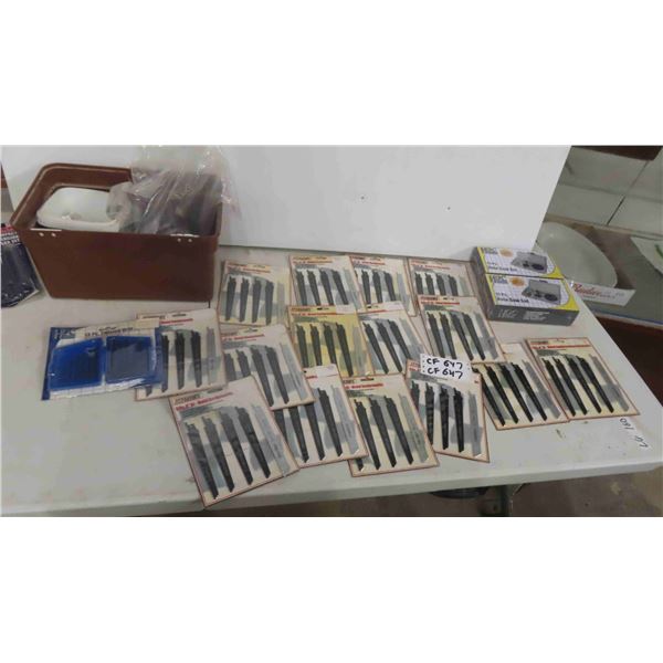 15 Packs (Total 75) Reciprocating Blades, Drill Bits, Hole Saw Set, 