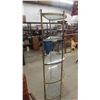 Image 2 : Brass and Glass Open Shelf 76'' x Up To 34'' x Up To 17''