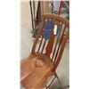 Image 7 : 3 Vintage Wood Kitchen Chairs 2 Are Matching
