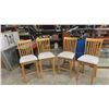 Image 1 : 4 Pub Chairs 