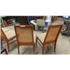 Image 9 : 4 Matching Teak Dining Room Chairs 