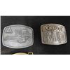 Image 4 : 9 Belt Buckles: Toy Farmer, International, Makoti Thrasher, Plus