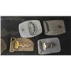 Image 9 : 9 Belt Buckles: Toy Farmer, International, Makoti Thrasher, Plus