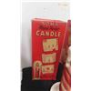 Image 6 : 2 Noma Rope Twist Electric  Candles with Boxes 