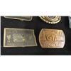 Image 3 : 9 Belt Buckles: Twin City, Great Plains, Wil-Rich, Makoti Thrasher & Others