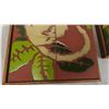 Image 5 : Safari Tile Framed Art 13'' x 19'' & 13'' x 13'' 