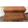 Image 6 : Teak Roll Top Box 6'' x 24'' x 17''