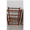 Image 3 : 2 Teak Wine Bottle Racks - Each Holds 15 Bottles