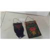 Image 1 : 2 Antique Beaded Hand Bags