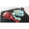 Image 4 : 2 Rotary Desk Phones Neat Colors Red & Light Blue