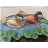 Image 16 : 5 Pieces of David Maass Ducks Mounted on Wood Base 