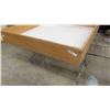 Image 3 : 2 Folding Leg Bin Tables 35'' x 48'' x 48'' 