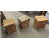 Image 1 : 3 Wood Egg Crates 