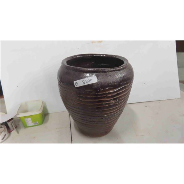 EG Pottery Planter 16'' Tall x 14'' Across