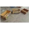 Image 1 : 3 Wood Fruit Crates