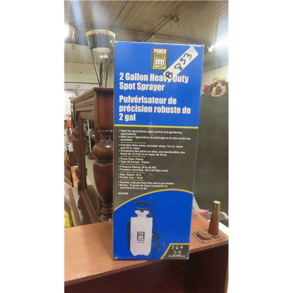 New 2 Gallon Yard Sprayer 