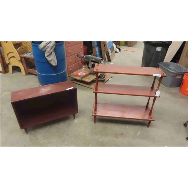 2 Shelves (1) 3 Tier 30'' x 32'' x 10'' , (1) 21'' x 29'' x 9 1/2'' 