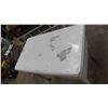 Image 3 : Rolling Metal Double Wash Tub with Lid 33'' x 36'' x 22'' 