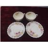 Image 12 : 3 Aynsley Serving Bowls, 4 Wedgewood Cups and Saucers, 2 Copeland