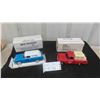 Image 1 : 2 Wix Banks, 1955 Chevy Sedan Delivery , 1955 Chevy Cameo Half Ton Scale 1:25