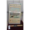 Image 1 : 1938 Hudsons Bay Company Fur Trade Calender 30'' x 18''  with Original 