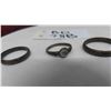 Image 2 : 3 Authentic Antique C.1790 Hudsons Bay Company Fur Trade Rings  (2 Bands, 1 