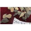 Image 2 : Large Lot of Prehistoric First Nations Black Duck Pottery Shards Manitoba
