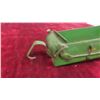 Image 2 : Vintage John Deere Tractor Pulled Farm Machine Steel Toy 9''