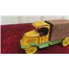 Image 2 : Antique J. Chein Toy Company Tin Delivery Truck 8'' Long