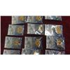 Image 8 : Vintage Winnipeg Blue Bombers Gold Mens Medium Jersey, Player Pin Lot 