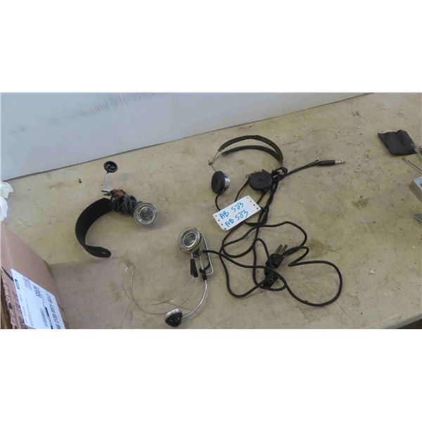 3 Operator/Switchboard Head Sets