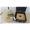 Image 1 : Gramophone Records with Case, 20 New Old Stock Radio Tubes, 