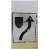 Image 1 : 2 Sided Traffic Sign 24'' x 30'' 