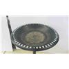 Image 3 : Metal Bird Bath 28'' Tall x 20'' Across 
